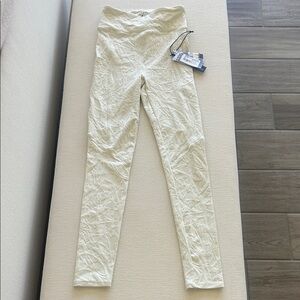Twenty Montreal Cream Patterned high waisted Leggings